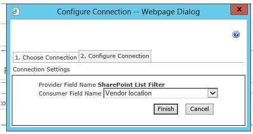 Configure connection tab